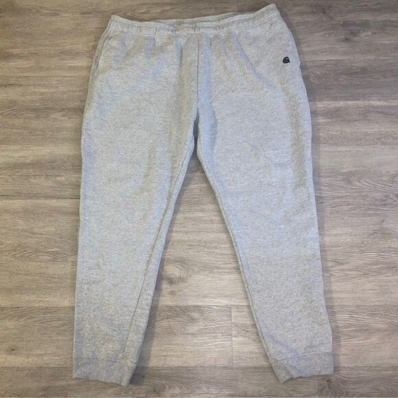 Carhartt Sweatpants Joggers Mens Sz 2XL Relaxed Gray Fleece Lined 105307 HGY - Picture 1 of 5
